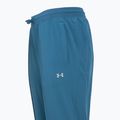 Pantaloni de alergare pentru femei Under Armour Velociti Pro wham blue/hyper green/white 3
