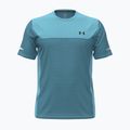 Tricou de antrenament pentru bărbați Under Armour Tech Utility blue haze/black