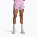Pantaloni scurți de alergare pentru femei Under Armour Fly By 3" pink dawn/white