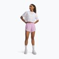 Pantaloni scurți de alergare pentru femei Under Armour Fly By 3" pink dawn/white 2