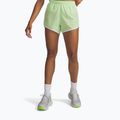 Pantaloni scurți de alergare pentru femei Under Armour Fly By 3" lumos lime/white