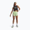 Pantaloni scurți de alergare pentru femei Under Armour Fly By 3" lumos lime/white 2