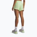 Pantaloni scurți de alergare pentru femei Under Armour Fly By 3" lumos lime/white 3