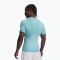 Tricou de antrenament pentru bărbați Under Armour HG Armour Comp blue haze/white 2