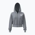 Bluză pentru femei Under Armour Icon Fleece Nov FZ mod gray light heather/white