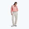 Pantaloni pentru femei Under Armour Icon Fleece Nov Jogger summit white/white 2