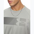 Tricou de antrenament bărbați Under Armour Tech Graphic Tee titanium/black 3