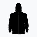 Bluză pentru bărbați Under Armour Rival LW Graphic FZ black/black