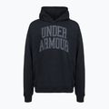 Bluză pentru bărbați Under Armour Rival LW Graphic Hoodie black/black 4