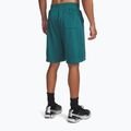 Pantaloni scurți de antrenament pentru bărbați Under Armour Rival LW Graphic rack green/black 3