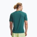 Tricou de antrenament pentru bărbați Under Armour Tech Taping rack green/fade green 2