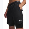 Pantaloni scurți de antrenament pentru bărbați Under Armour Vanish Woven 2.0 2IN1 Shorts black/white 4