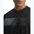 Tricou de antrenament bărbați Under Armour Tech Graphic Tee black/mod gray 3
