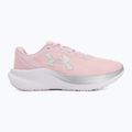 Încălțăminte de alergare pentru femei Under Armour Chase prime pink/metallic silver/white 2