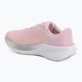 Încălțăminte de alergare pentru femei Under Armour Chase prime pink/metallic silver/white 3