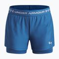 Pantaloni scurți de antrenament pentru copii Under Armour UA Tech Play Up 2IN1 Shorts aegean blue/white