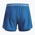 Pantaloni scurți de antrenament pentru copii Under Armour UA Tech Play Up 2IN1 Shorts aegean blue/white 2
