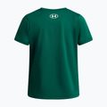 Tricou de antrenament pentru copii Under Armour Tech SSC SS campus ivy/white 2