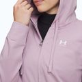 Bluză pentru femei Under Armour Sport Terry FZ mauve pink/white 3