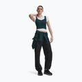 Pantaloni de antrenament pentru femei Under Armour Rival Woven Core Pants black/white 2