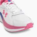 Încălțăminte de alergare pentru femei Under Armour Assert 11 white/pink frenzy/pink frenzy 7