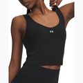 Tricou de antrenament pentru femei Under Armour Motion Tank ultimate black/white 3