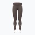Colanți de antrenament pentru femei Under Armour Meridian Contour Stirrup Leggings peppercorn/white/peppercorn