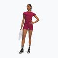 Pantaloni scurți de antrenament pentru femei Under Armour Motion Middy claret/ox blood 2