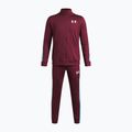 Trening pentru copii Under Armour Knit Track Suit vintage maroon/fresco blue/white