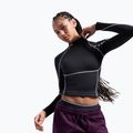 Longsleeve de antrenament pentru femei Under Armour ColdGear Elite Mock ultimate black/reflective