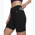 Pantaloni scurți de antrenament pentru femei Under Armour Motion Bike Shorts ultimate black/white 4