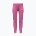 Colanți pentru copii Under Armour HeatGear Branded Leggings pink frenzy/white