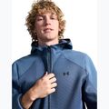 Bluză de antrenament pentru bărbați Under Armour Unstoppable Fleece downpour gray/black 5