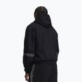 Bluză pentru bărbați Under Armour Icon Fleece Taped Hoodie ultimate black/white 2