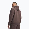 Bluză pentru bărbați Under Armour Essential Fleece Hoodie peppercorn/peppercorn 2