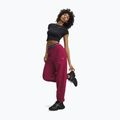 Pantaloni pentru femei Under Armour Icon Fleece Gym Pant claret/white 2
