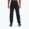 Pantaloni pentru bărbați Under Armour Icon Fleece Taped Jogger ultimate black/white 3