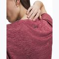 Tricou de antrenament pentru femei Under Armour Tech V-Twist claret/ox blood 3
