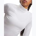 Longsleeve de antrenament pentru femei Under Armour ColdGear Mock LS white/halo gray 3