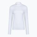 Longsleeve de antrenament pentru femei Under Armour ColdGear Mock LS white/halo gray 4