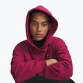Bluză pentru femei Under Armour Icon Fleece Hoodie claret/white 3