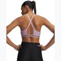 Sutien de antrenament Under Armour Crossback Low mauve pink/purple echo 2