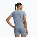 Tricou de antrenament pentru femei Under Armour Vanish Elite SS blue wind/metallic silver 2