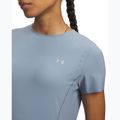 Tricou de antrenament pentru femei Under Armour Vanish Elite SS blue wind/metallic silver 3