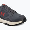 Încălțăminte de antrenament pentru bărbați Under Armour Charged Edge castlerock/winter white/anthem red 7