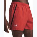 Pantaloni scurți de alergare pentru bărbați Under Armour Launch 5" Shorts heritage red/black/reflective 4