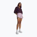 Pantaloni scurți de alergare pentru femei Under Armour Fly By 3" Shorts mauve pink/purple echo/reflective 2