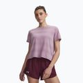 Tricou de alergare pentru femei Under Armour Velociti SS mauve pink/reflective