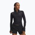 Bluză pentru femei de alergare Under Armour Velociti Half Zip ultimate black/reflective