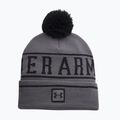 Căciulă de iarnă pentru bărbați Under Armour Halftime Pom Beanie castlerock/black/black